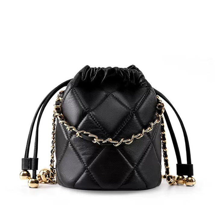 Aurielle Quilted Bucket Bag