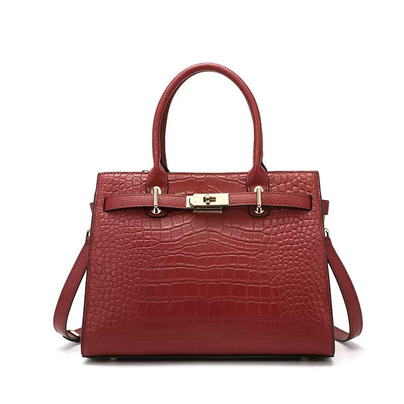 Monarch Croc Tote Bag