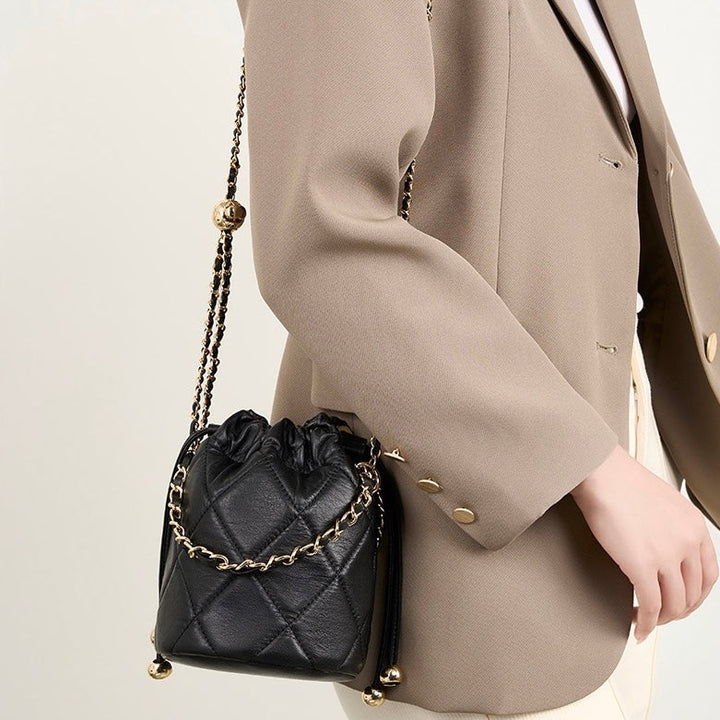 Aurielle Quilted Bucket Bag
