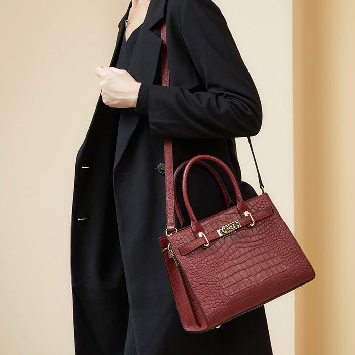 Monarch Croc Tote Bag