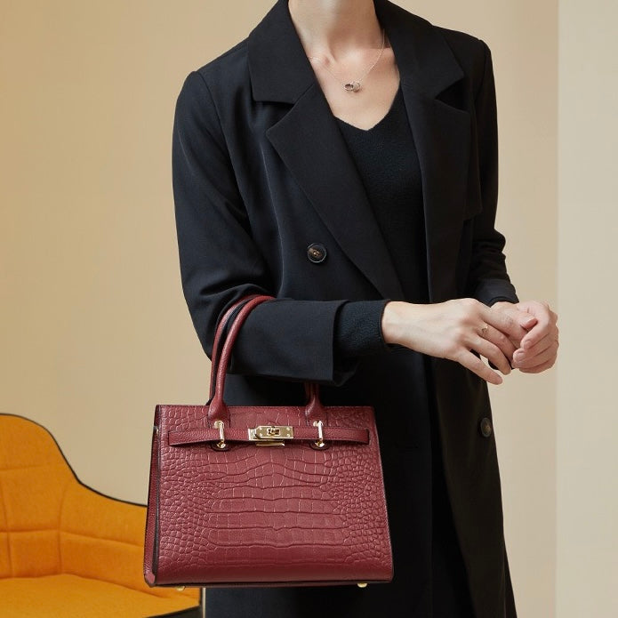 Monarch Croc Tote Bag