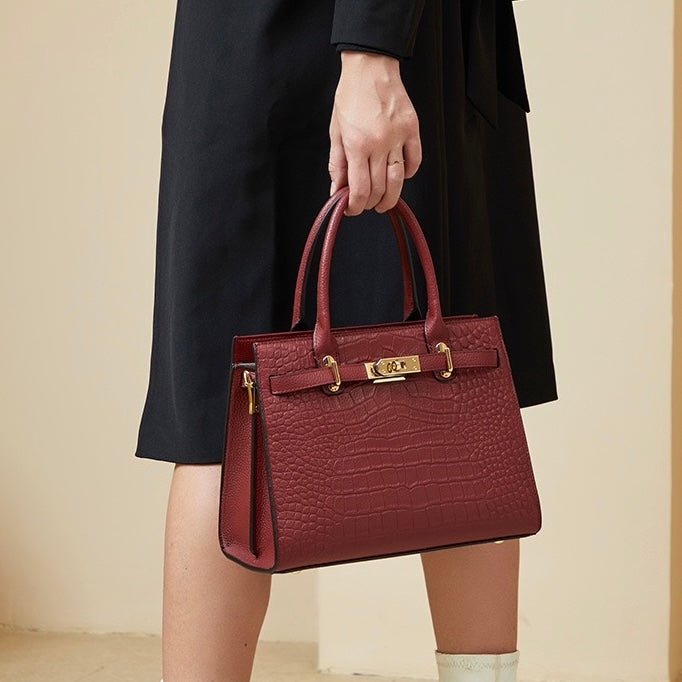 Monarch Croc Tote Bag